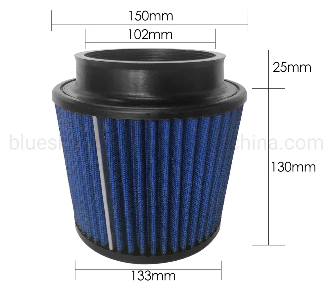 Universal High Performance 4′ ′ 102mm Car Air Intake Filters Auto Parts Cabin Filter